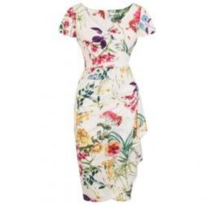 NWT Elise Dress, morning bloom print